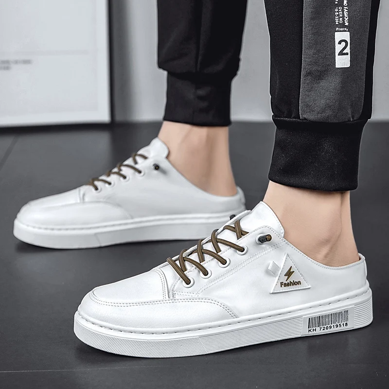 

Shoose Men's Slippers Safety Summer Flip Flops Size 39 Shoes For Men Brands 2021 Luxury Brand High Quality Men's Sneaker Tennis