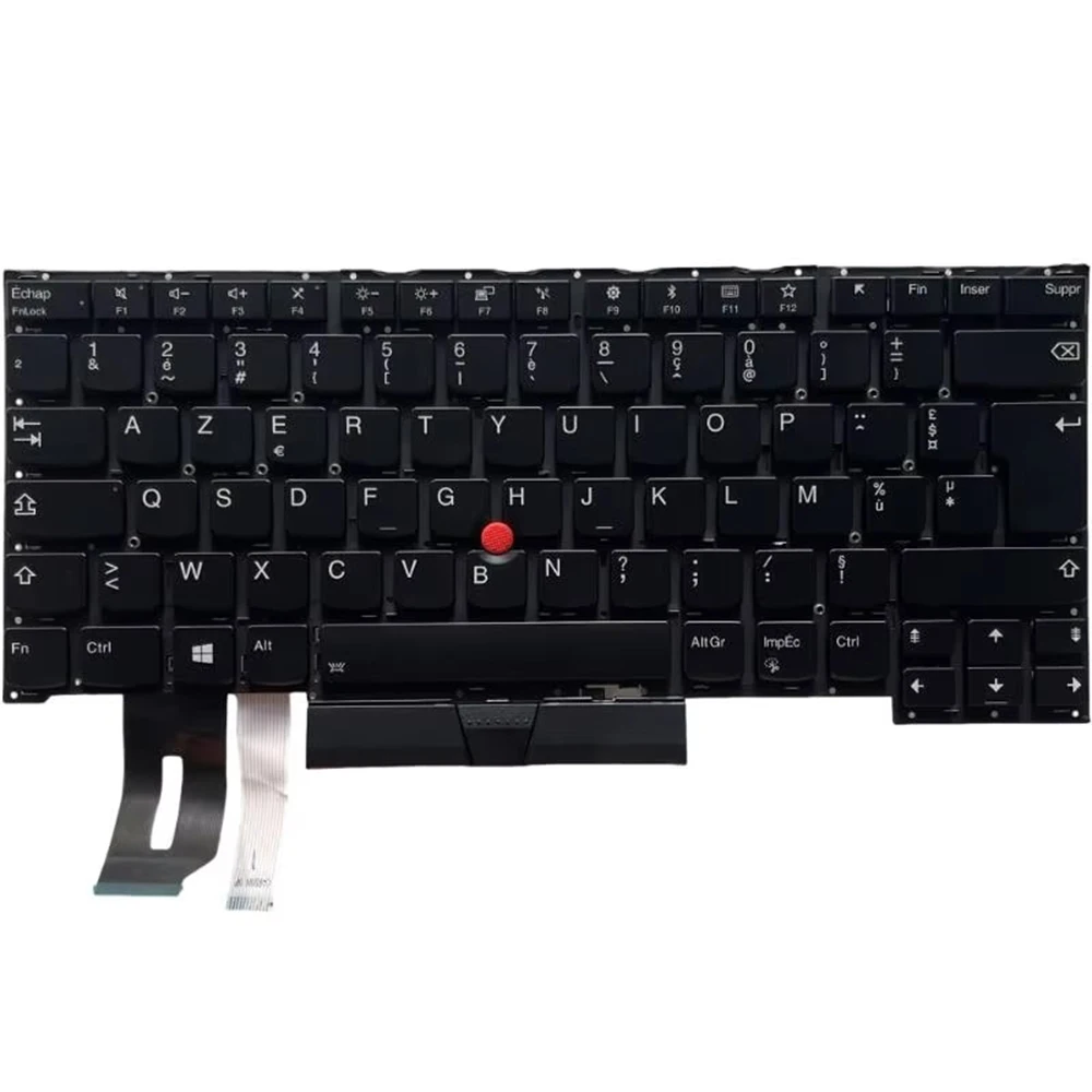 Французская клавиатура с подсветкой для Lenovo ThinkPad T490S 20NX 20NY T495S 20QJ 20QK P1 Gen 1 20MD 20ME 2 20QT