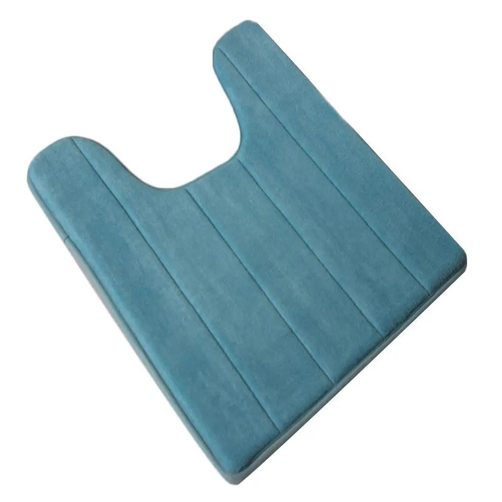 

Домашний коврик для ванной, коралловый флисовый ковер для ванной комнаты, водопоглощающий Нескользящий Впитывающий ковер из пены с эффекто...