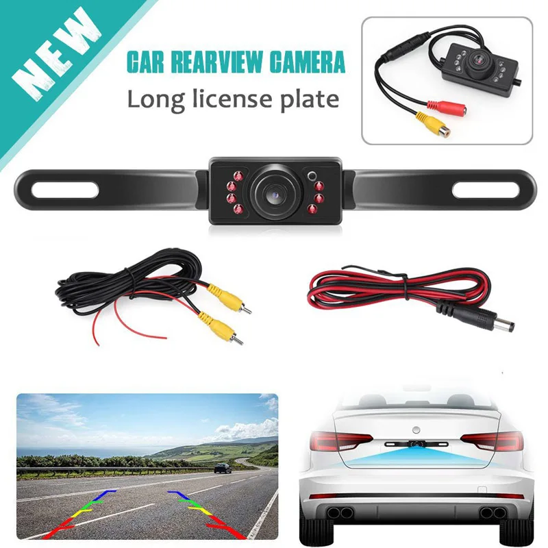 

Car Rearview Camera Recorder HD Night Vision Waterproof Reversing Camera Wide Angle Dashcam for Car Parking Monitor DVR Recorder