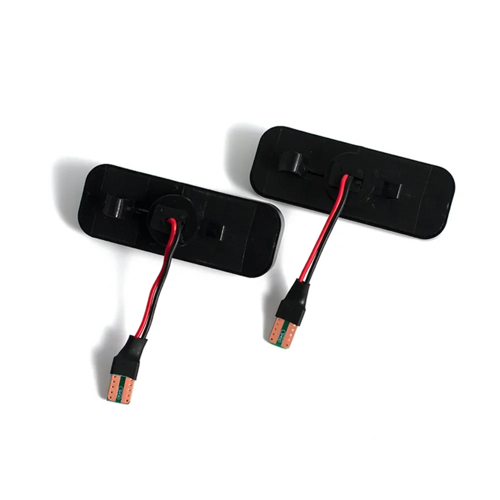 Светодиодный динамический сигнал поворота 2 шт. боковой маркер для крыла