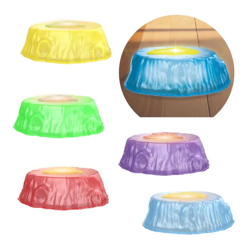 Радужная сенсорная балансировочная доска игрушки Нескользящие штабелируемые