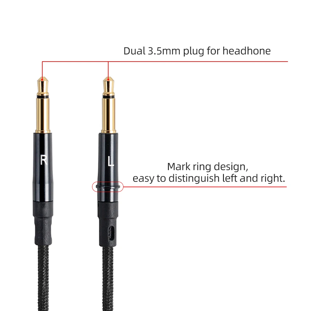 Запасной обновленный кабель FAAEAL для наушников Hifiman Sundara Arya Ananda Denon AH-D600 версии 2 5