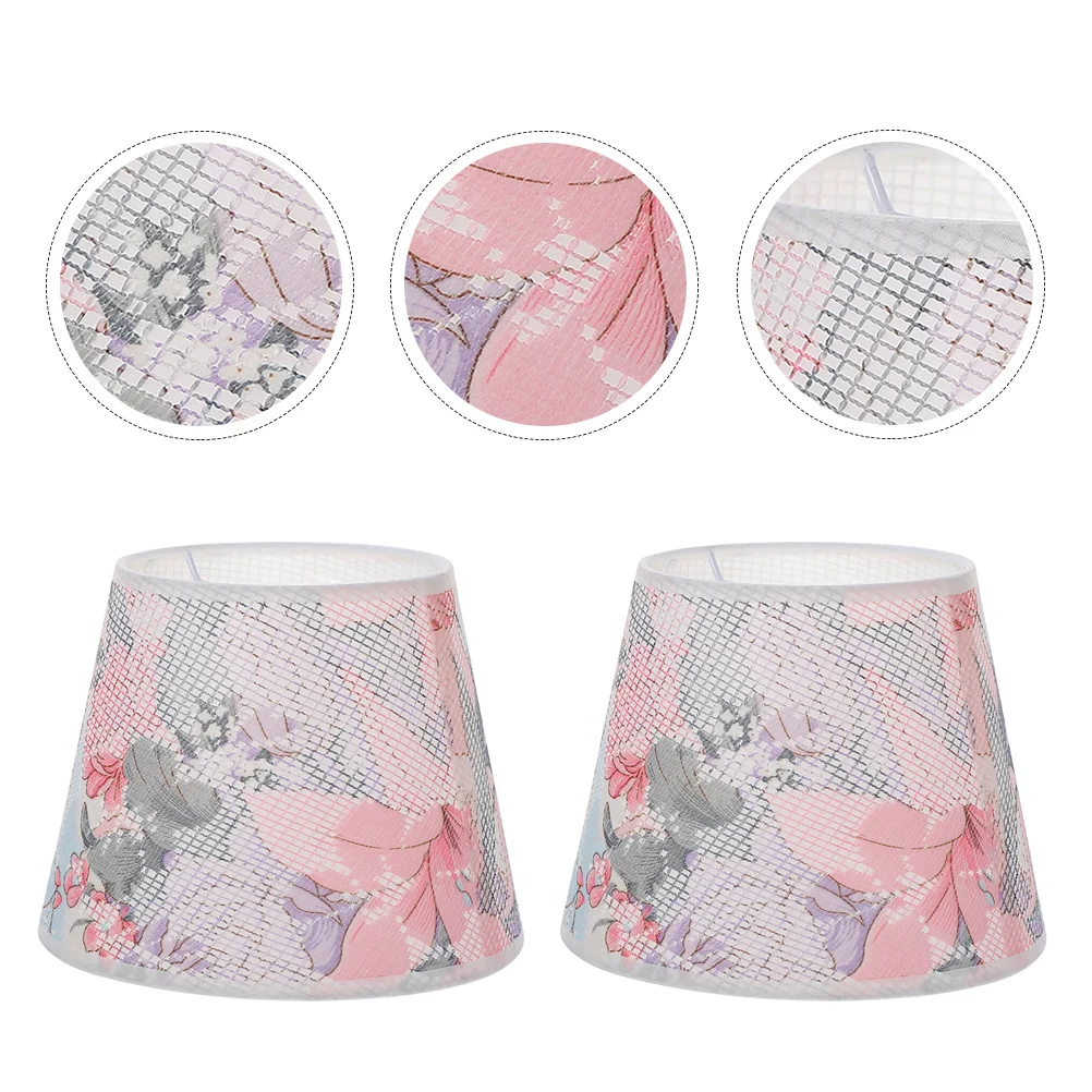 

Lamp Shade Cover Lampshade Light Shades Table Fabric Rustic Linen Floor Desk Drum Chandelier Cloth Ceiling European Style Wall