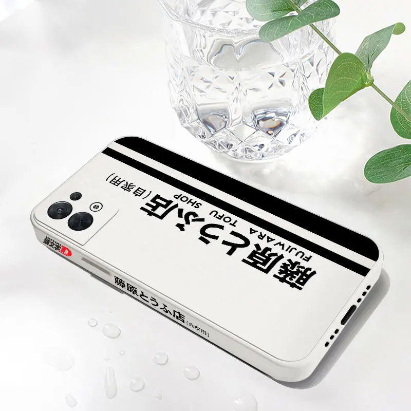 Чехол для телефона AE86 с аниме Initial D OPPO Reno 3 4 8 8T 8Z 7 7Z 6 5 F19 F9 Pro 4G 5G мягкий силиконовый