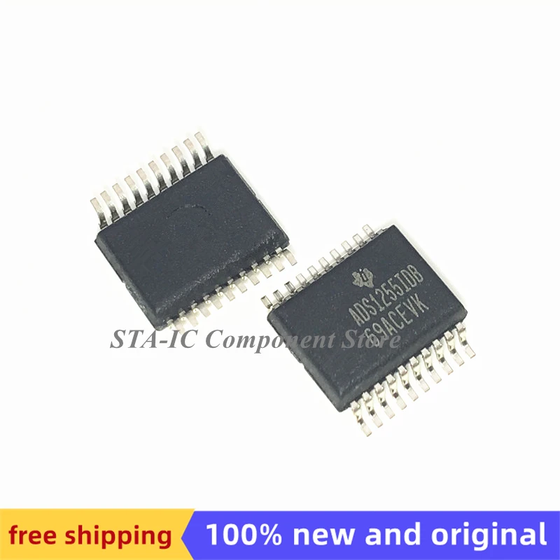 

ADS1255IDBR TSSOP20 новый оригинальный Бесплатная доставка