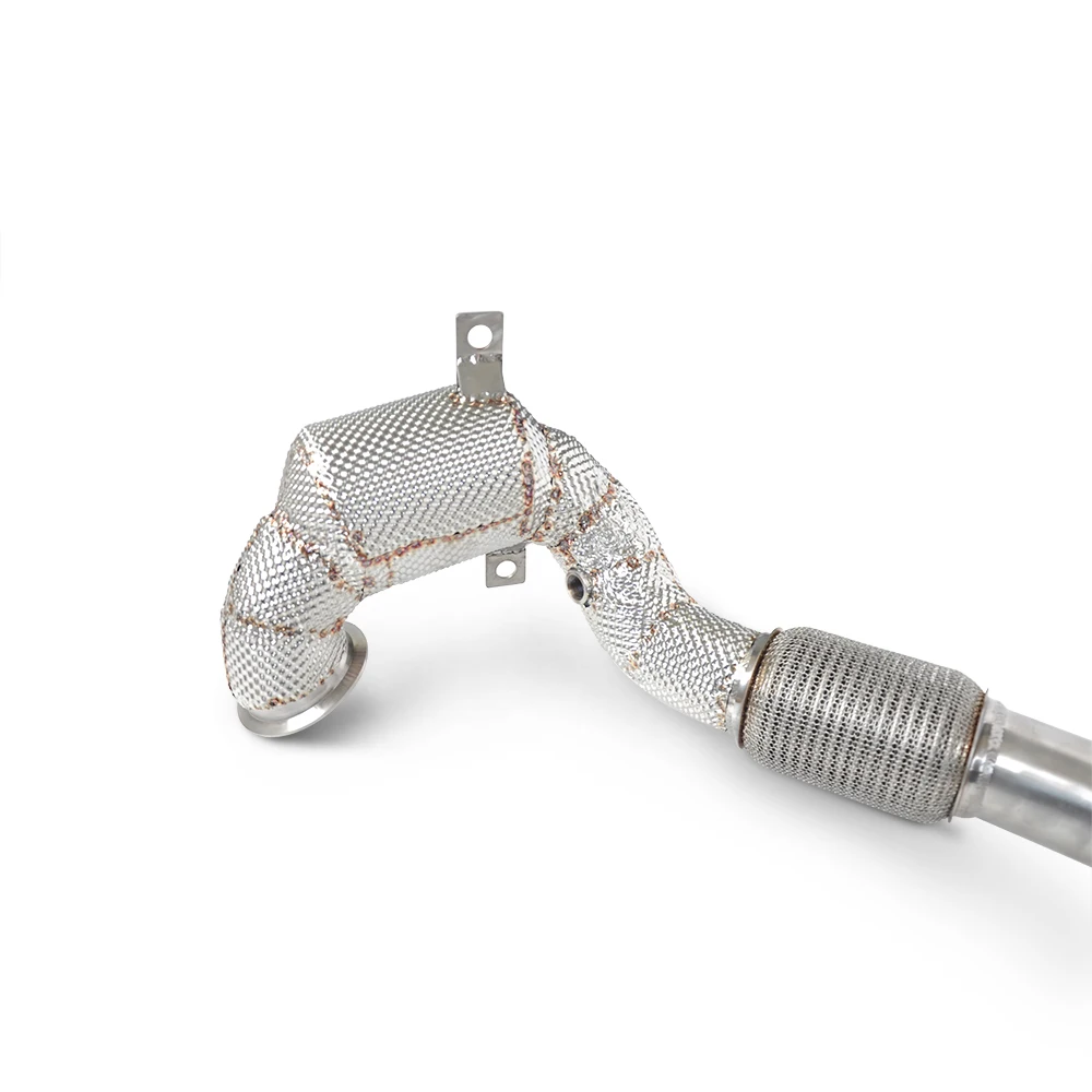 Подходит для Volkswagen Golf MK7/MK7.5 GTI 2.0T 2014-2020 водосточная труба из нержавеющей стали с