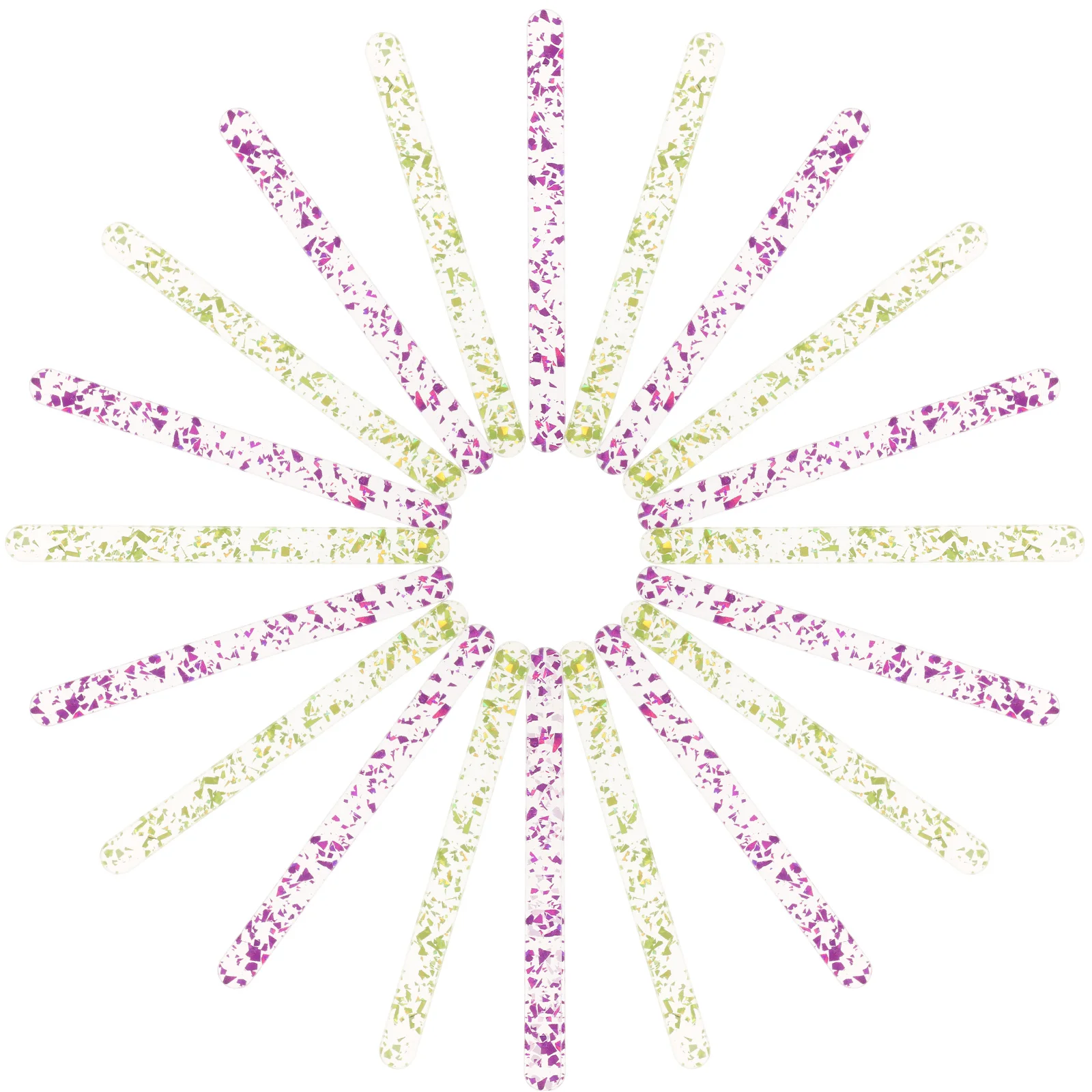 20 шт. акриловые палочки для мороженого цветные креативное изготовление сделай