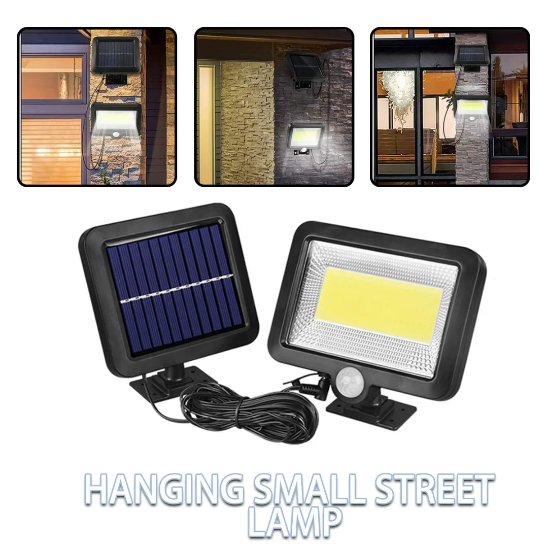 

New LED Solar Light Outdoor Super Bright Motion Sensor Wall Light Waterproof Street Light with Remote for Garden