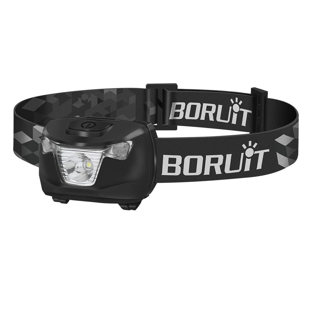 

Налобный фонарь BORUiT BR01 мини белый и красный свет 240lm 4 режима