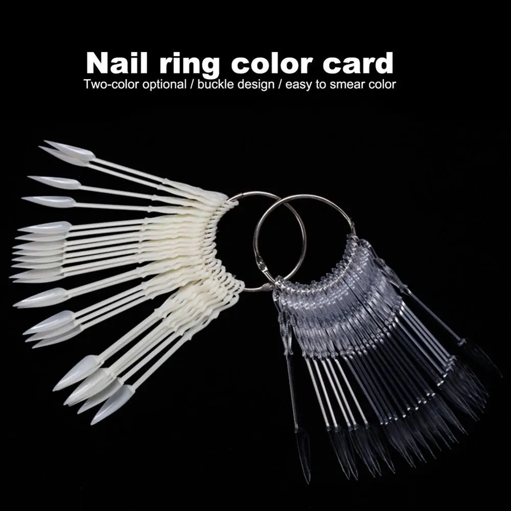 

Practice Chart Manicure Nail Polish Display Tips Nail Polish Color Card Fake Nail Display Tips Nail Showing Stand