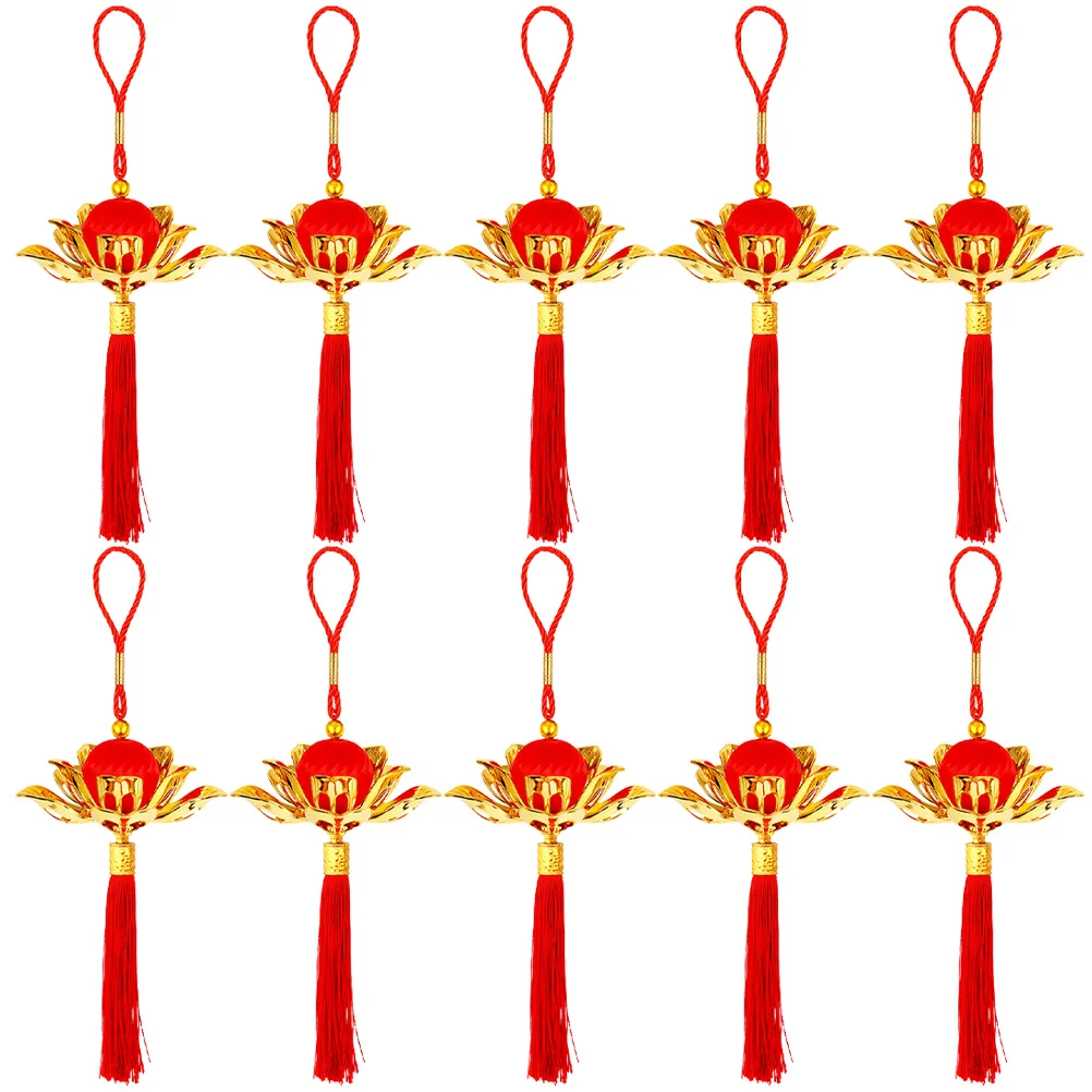 

New Year Chinese Decorations Hanging Ornament Lanterns Red Mini Party Years Car Lantern Festival Spring Favor Lucky Lunar