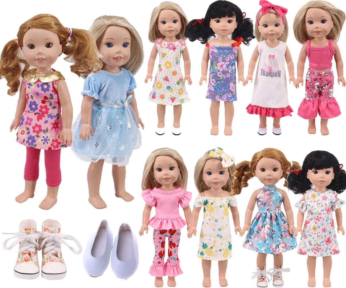 

Одежда для кукольных платьев, подходит для кукол 14,5 дюйма, Paola Reina и аксессуары для кукол 1/6 BJD, детская одежда, игрушки для девочек