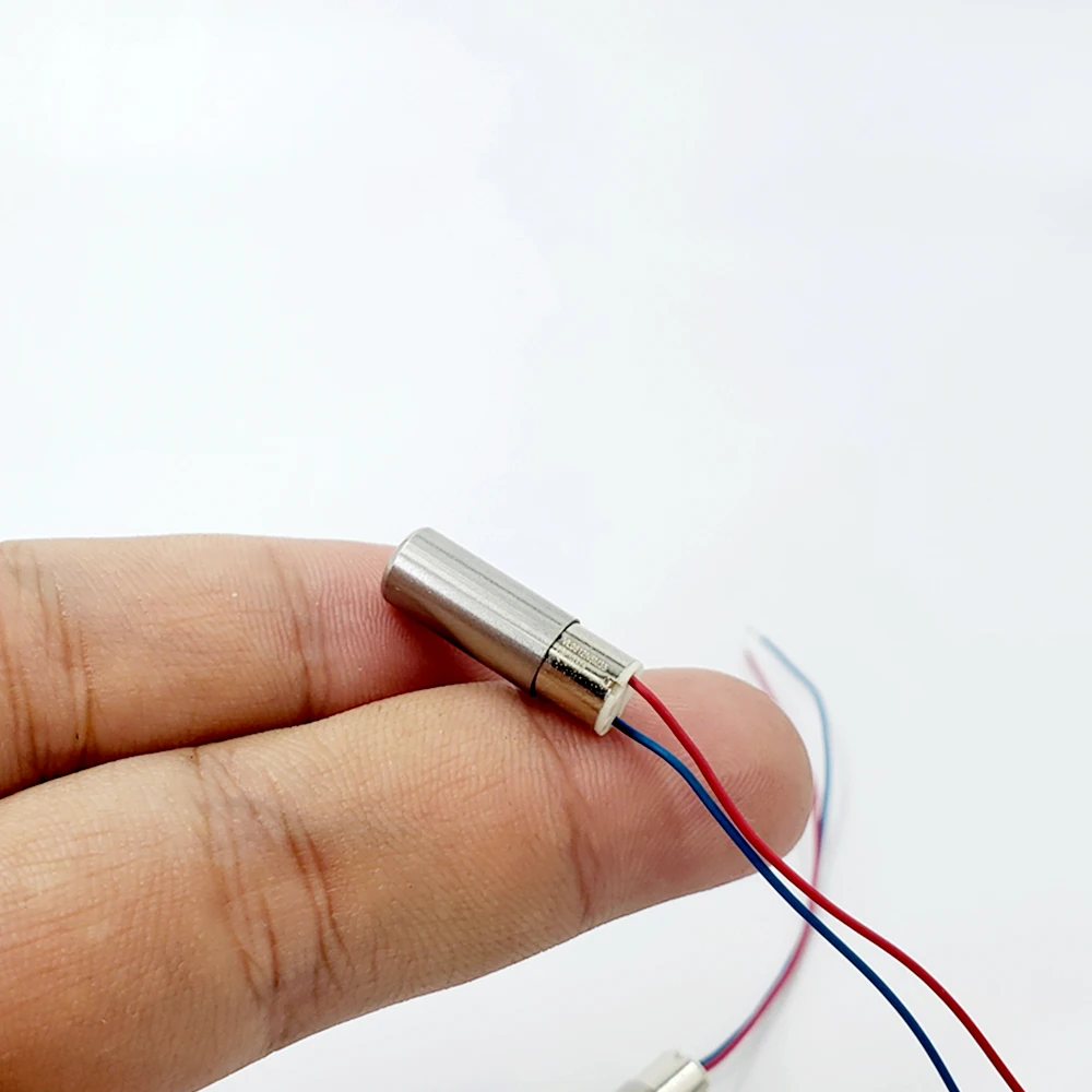 

Миниатюрный мотор-вибромотор 6*20 мм, микро-мотор 612 без сердечника, встроенный вибромотор постоянного тока 1,5-3 в для электрического массажера, Аксессуары для красоты