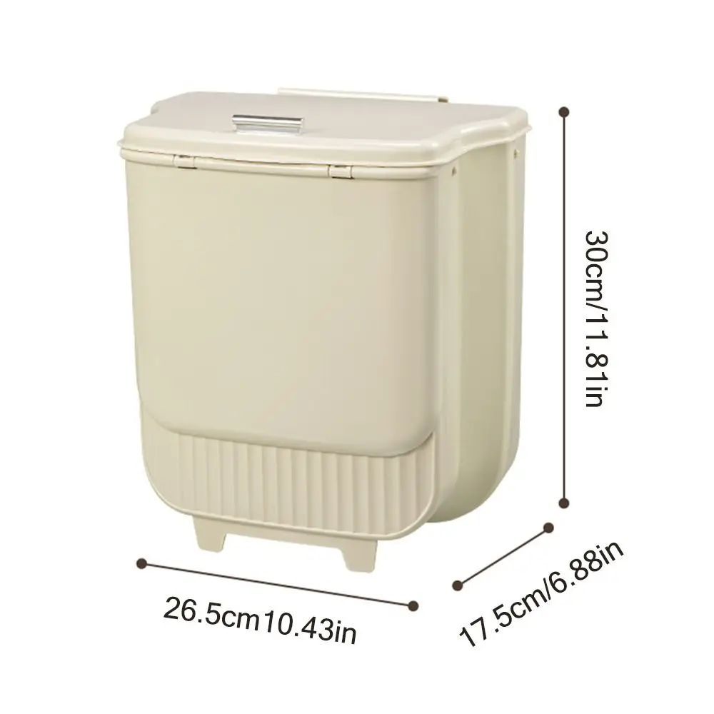 Подарки настенная корзина для мусора с крышкой