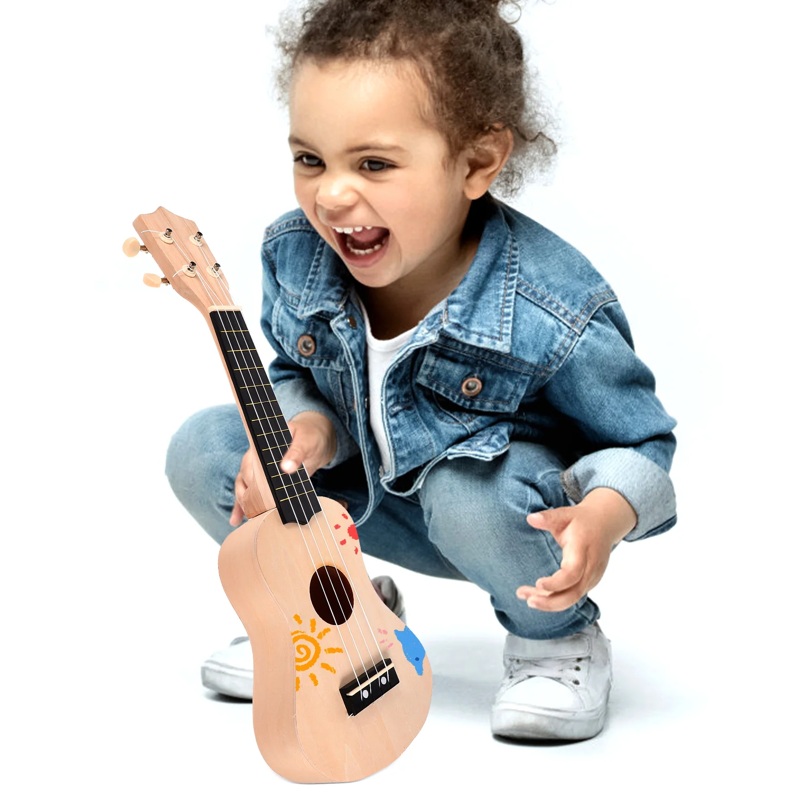 Ручная сборка комплект материалов для укулеле гитары живопись самоокраска набор