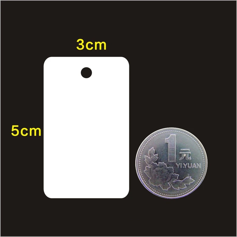 

Белые картонки для ювелирных изделий, 50 шт.