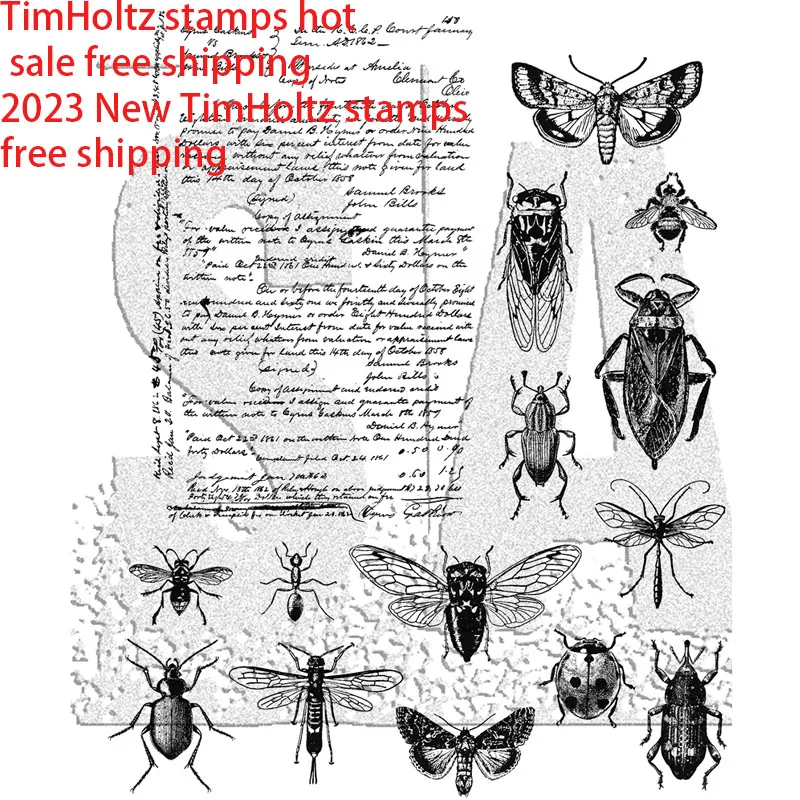 

Butterfly Insect 2023 New Metal Cutting Dies Stamps Diy Scrapbooking Photo Album Decorative Embossing Papercard Crafts