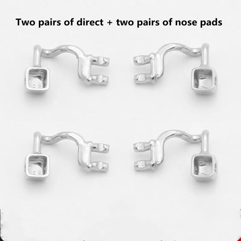 

Eyeglasses Bridge Glasses Nose pad Arm Bracket Nasal Middle Metal Rimless Nose Bridge Frame Glasses Repair Accessories