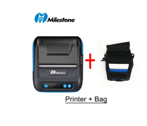 Milestone Portable 80mm Mobile Wireless Usb Bluetooth Thermal Label milestone Printer Tamanal Reciept Printer Receipt Impresora