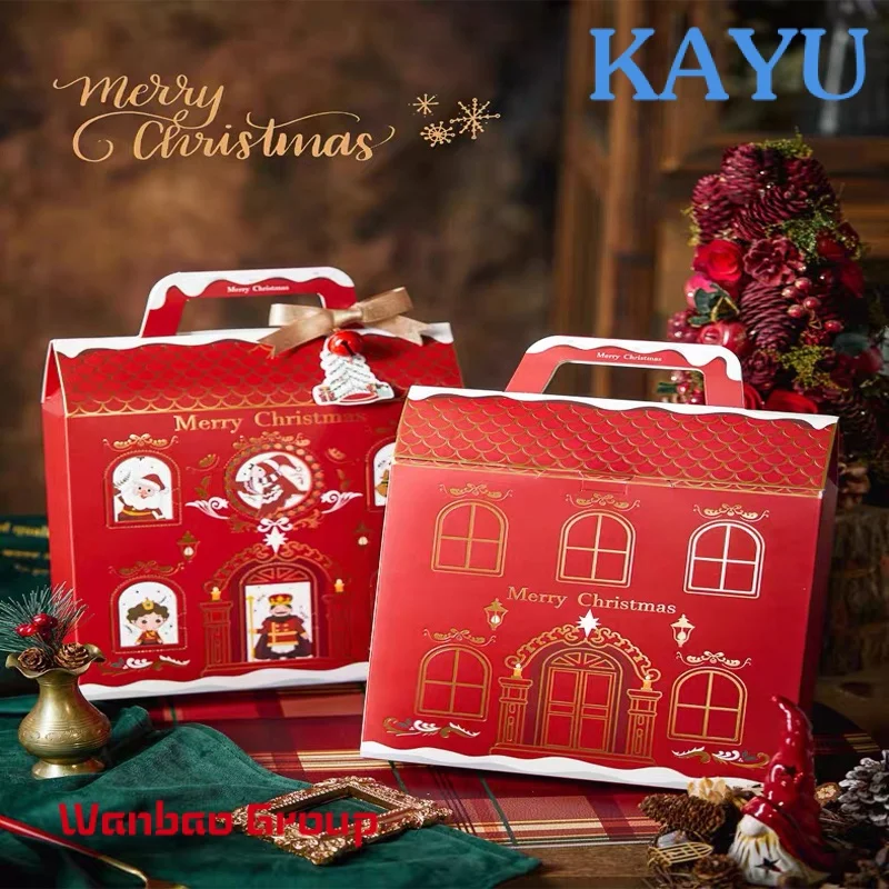 Es Gold Foil Printed Six Square Grid Gifts Blind Boxes Advent Calendar Blind Box Packaging