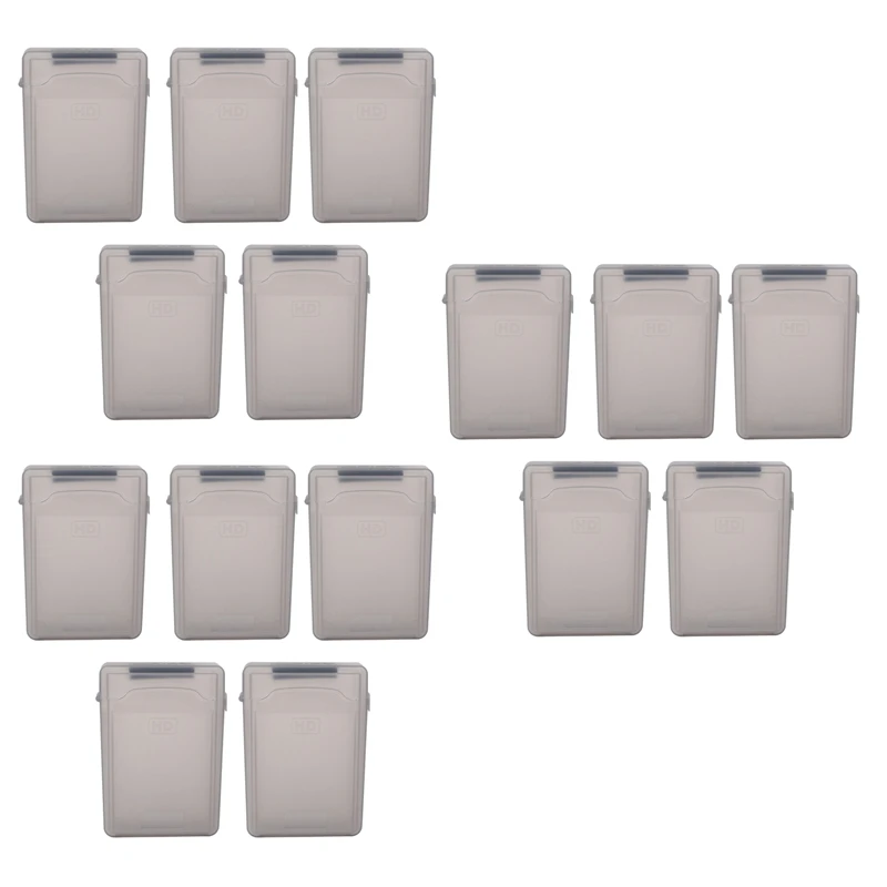 

Пластиковый Чехол для жесткого диска IDE SATA HDD, 3,5 дюйма, 15 шт.