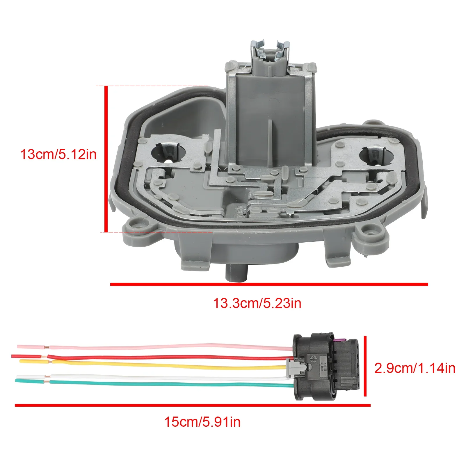 Автомобильная задняя правая лампа заднего и освещения для Jeep Renegade 2015-2023 68270837AA