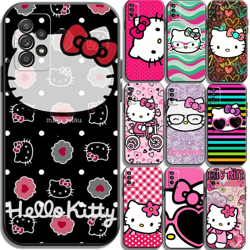 

Hello Kitty TAKARA TOMY Phone Cases For Xiaomi Redmi Note 10 10S 10 Pro POCO F3 GT X3 GT M3 Pro X3 NFC Cases Soft TPU Funda