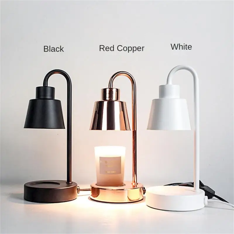 

Electric Candle Melting Table Lamp Retro Candle Heating Lamp Candle Melt Warmer Light Dimming For Bedroom Decoration Furnishing