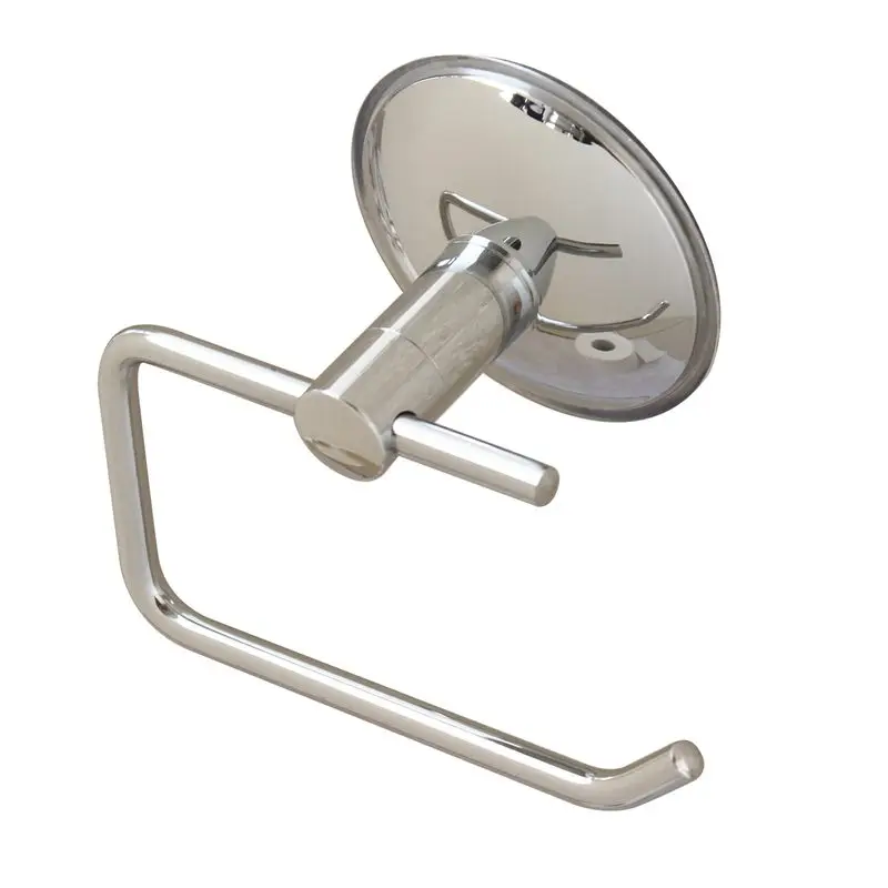 

HOT SALE Stainless Steel Bathroom Toilet Paper Holder Roll Holder Tissue Bar Holder Wall Mounted By Air Vacuum Suction Cup