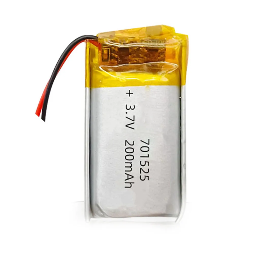 Аккумуляторная 3 7 В 200 мАч 701525