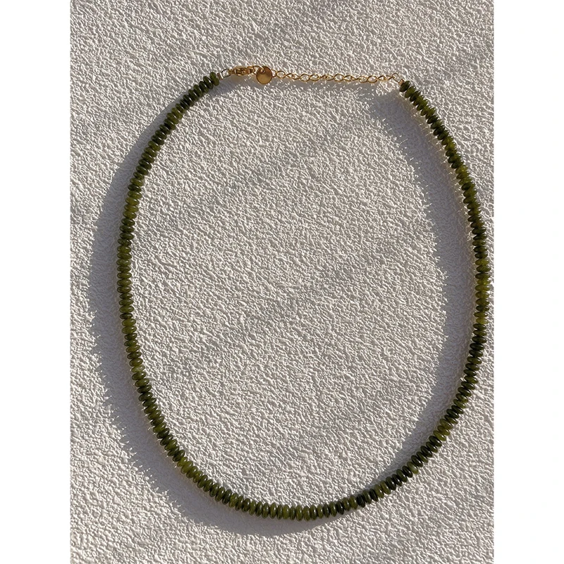 

Ожерелье из натурального камня, 14KGF