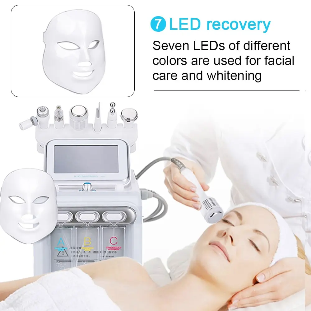 New 7In 1 Water Dermabrasion Machine Deep Cleansing Machine Water Jet Hydro Diamond Facial Clean Dead Skin Removal For Salon Use