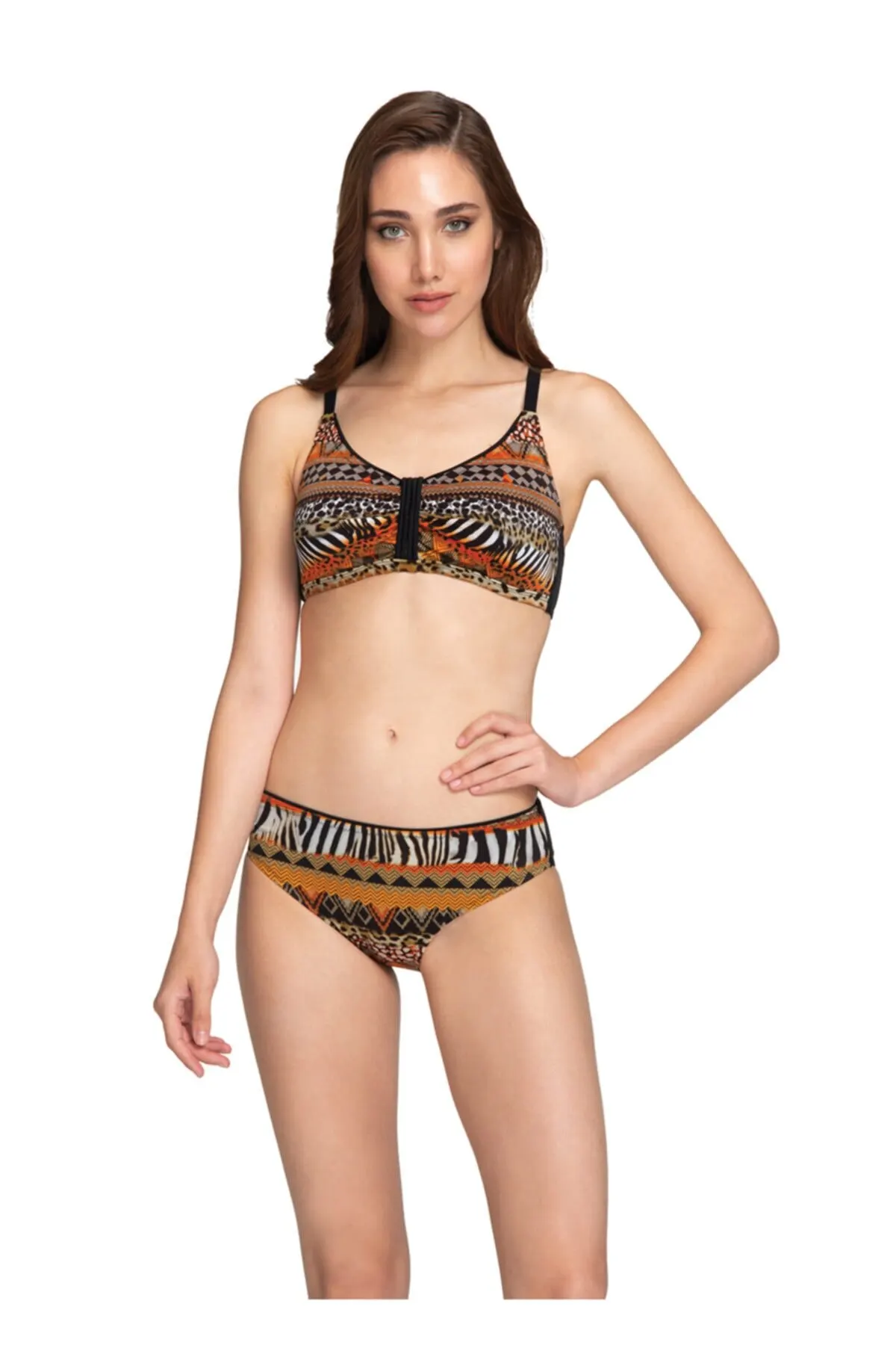 

Women's Bikini Black Loop Bikini Set Swimwear Lady Swimsuit Sexy Bikini 2022 New Push Up Bikini Set Suit