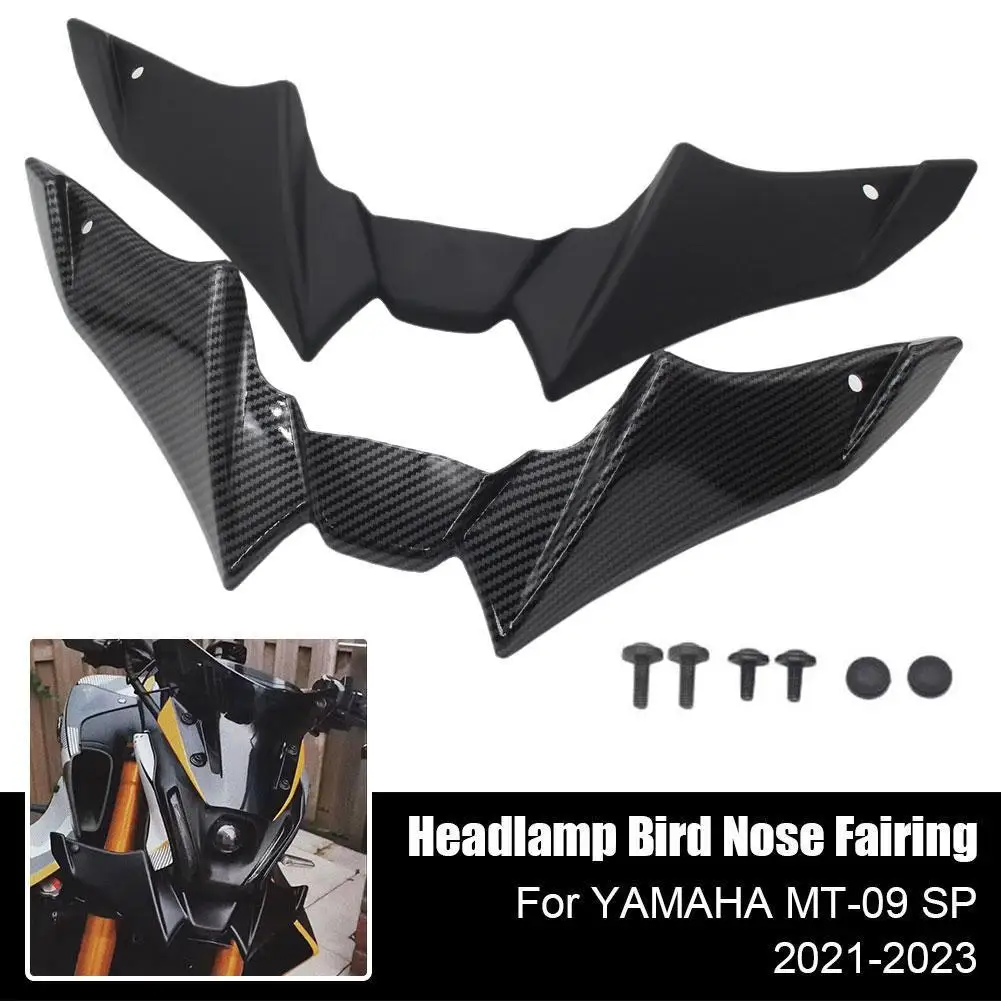 

for YAMAHA MT-09 SP 2021 2022 2023 MT09 21-23 Motorcycle Sport Downforce Spoilers Aerodynamic Wing Deflector Motorcycle Accessor