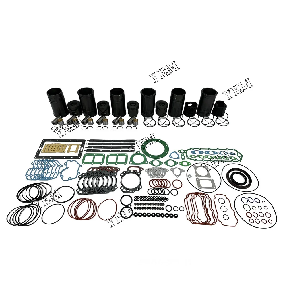 Набор для ремонта 6D125 с комплектом прокладок совместимым Двигателем KOMATSU.
