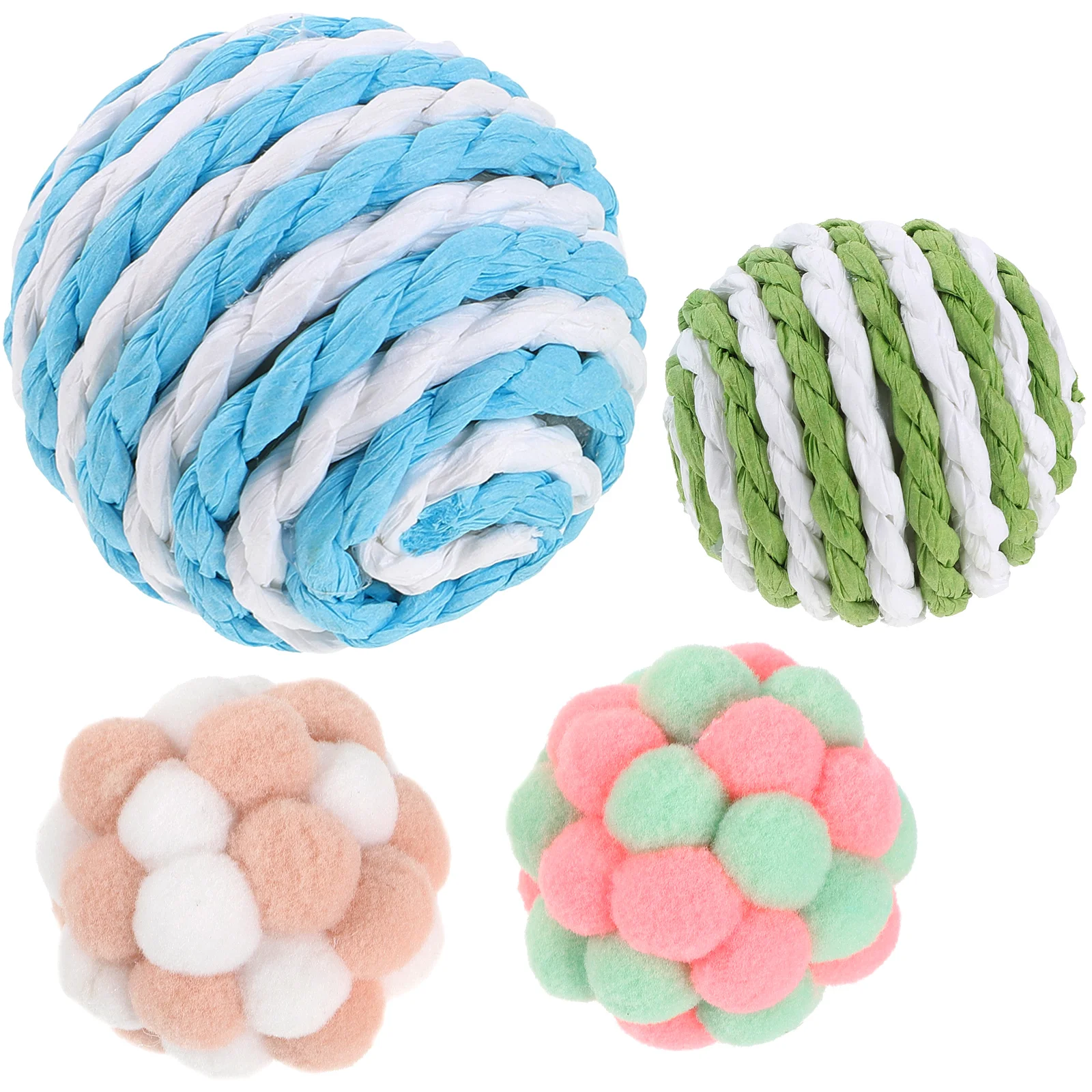 

Cat Toy Ball Balls For Cats Floor Scratching Scratcher Toys Kitten Scratchers Indoor