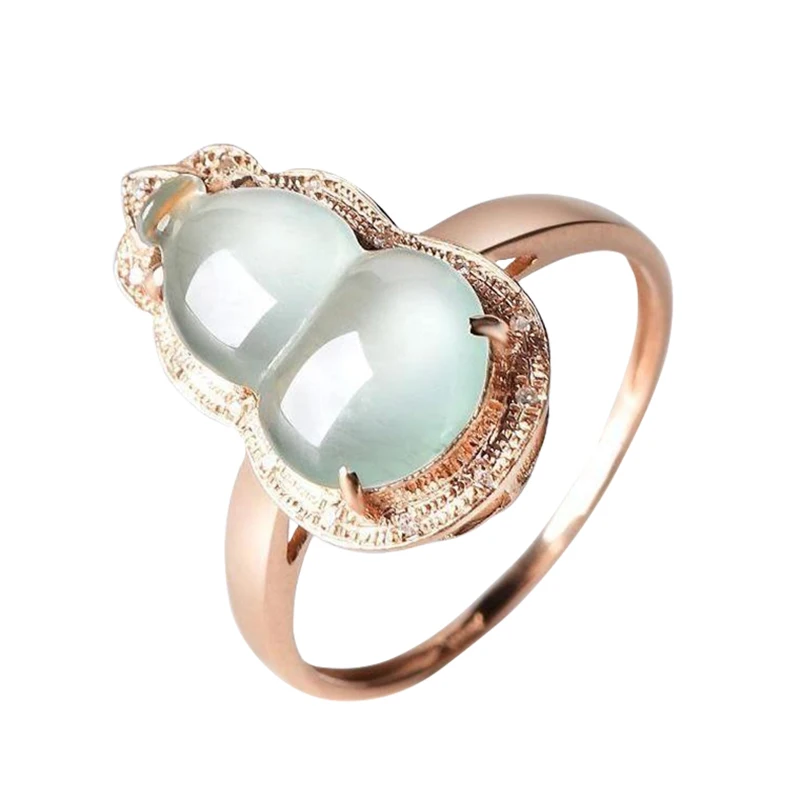 Кольцо регулируемое в китайском стиле женское креативный дизайн из натурального