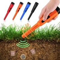 handheld metal detector portable 360 positioning rod detector ip68 waterproof pinpoint sound vibrate alarm with free gift