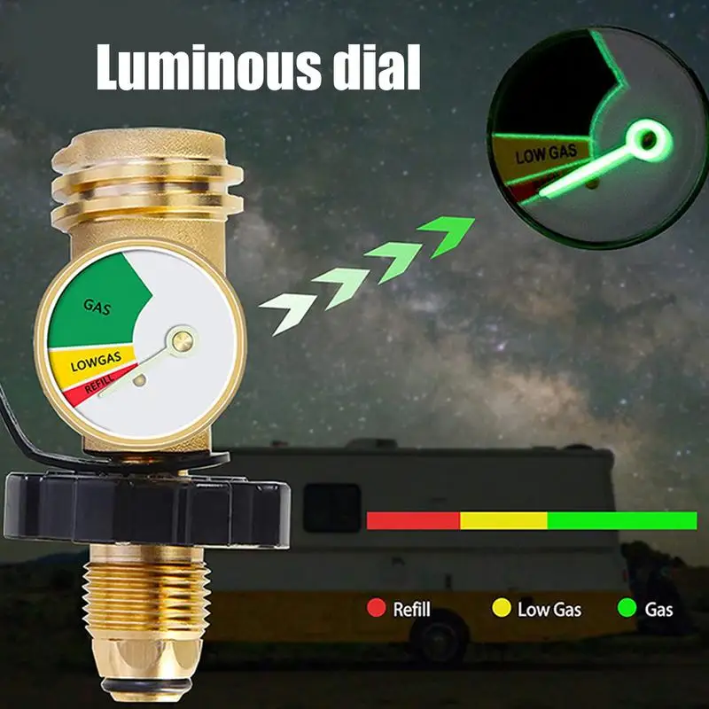wskaźnik zbiornika propanu wykrywacz nieszczelności miernik ciśnienia do grilla