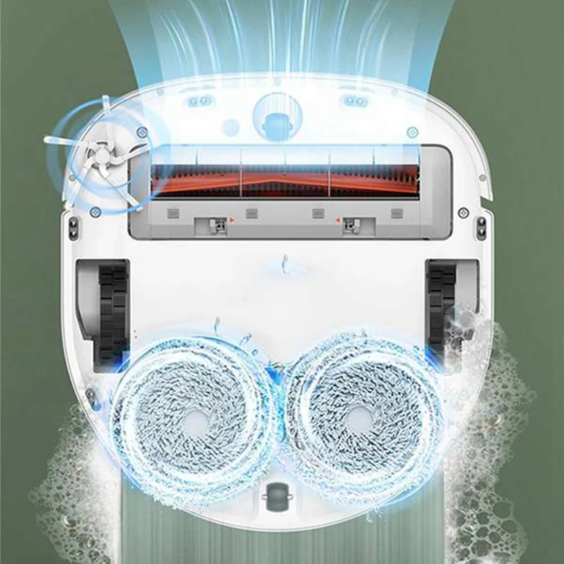 Аксессуары для робота-пылесоса Xiaomi Dreame Bot W10 основная боковая щетка HEPA фильтр