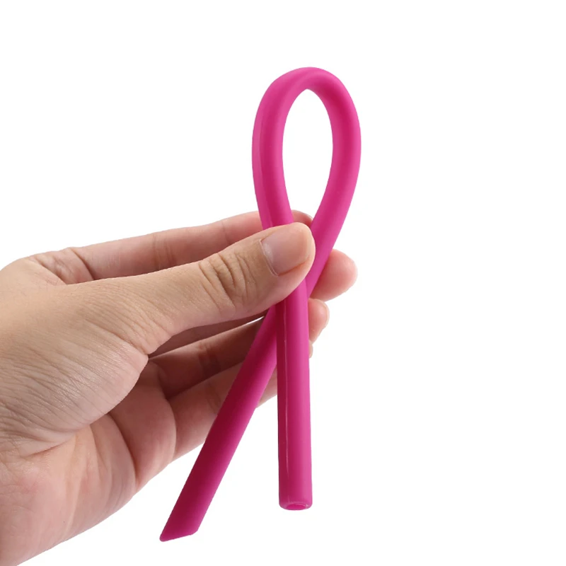 

Silicone Drinking Straws Reusable Soft Fine Straw Children's Supplementary Food Silica Gel Straw Drinkware Bar Party Accessory