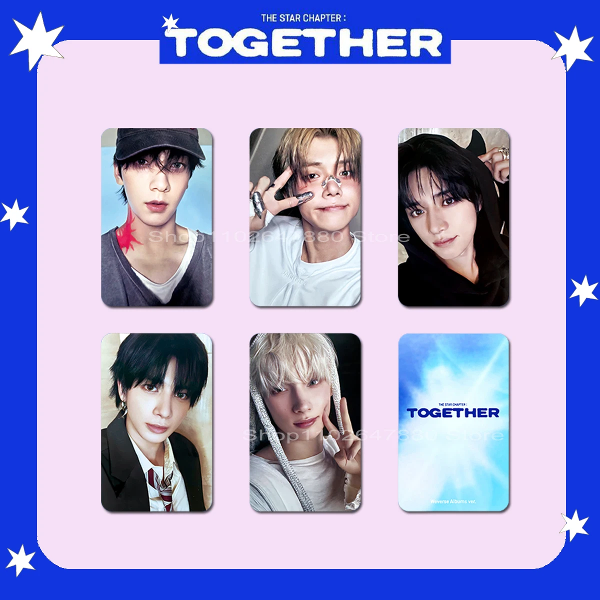 

Коллекция фотокарт Kpop TXT TOGETHER