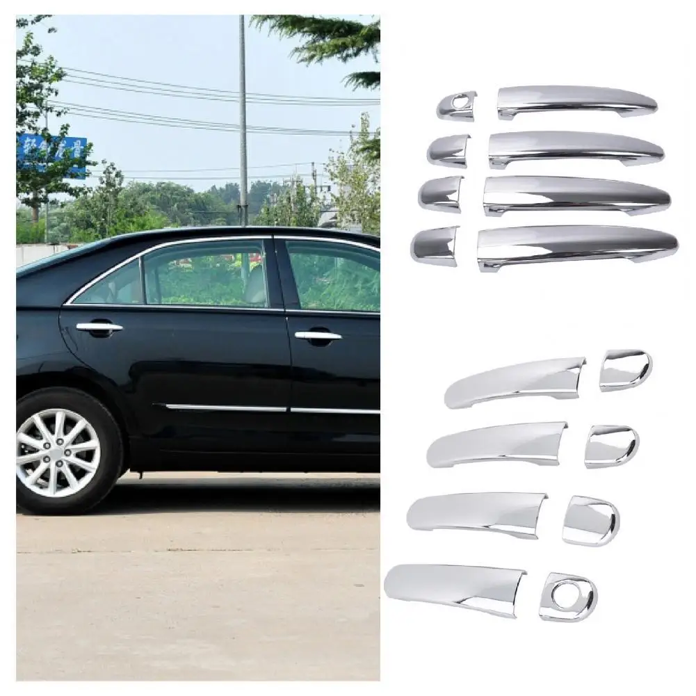

4Pcs Waterproof Door Handle Trim Replacement Durable Door Handle Molding for Toyota