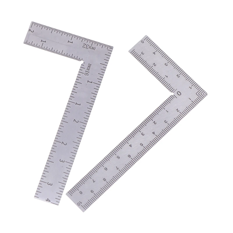 Высококачественная мини L квадратная линейка измерительный инструмент для