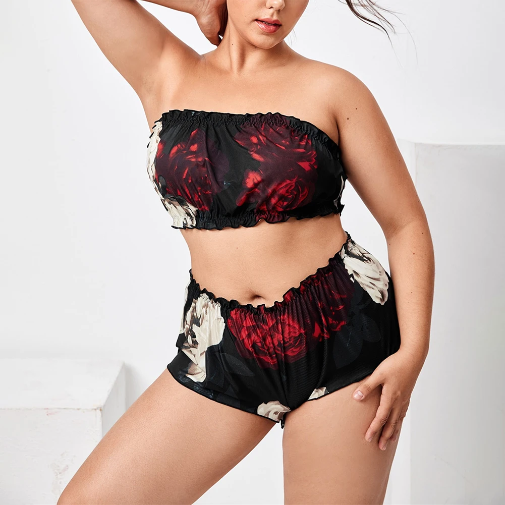 

Семейная Пижама для женщин, пикантное нижнее белье, боксеры, трусы, 2 предмета, пижамы без бретелек, прозрачные порно, сексуальные наряды, дом...