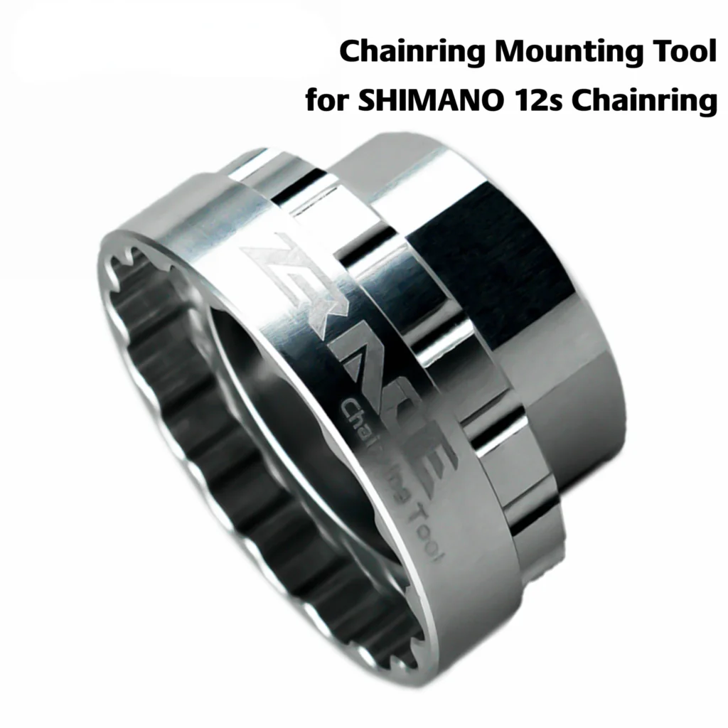 

Shimano 12s Chainrings Mounting Tool for SM-CRM95 / SM-CRM85 / SM-CRM75 TL-FC41 / FC41 Direct Mount Repair Tool Crankset