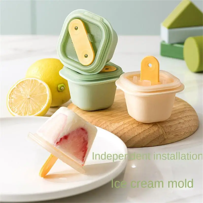 

Small Popsicle Ice Grid Mold Silicone 3pcs Ice Lattice Model High Quality Ice Cream Mold Bar Accessiories Homemade Creative