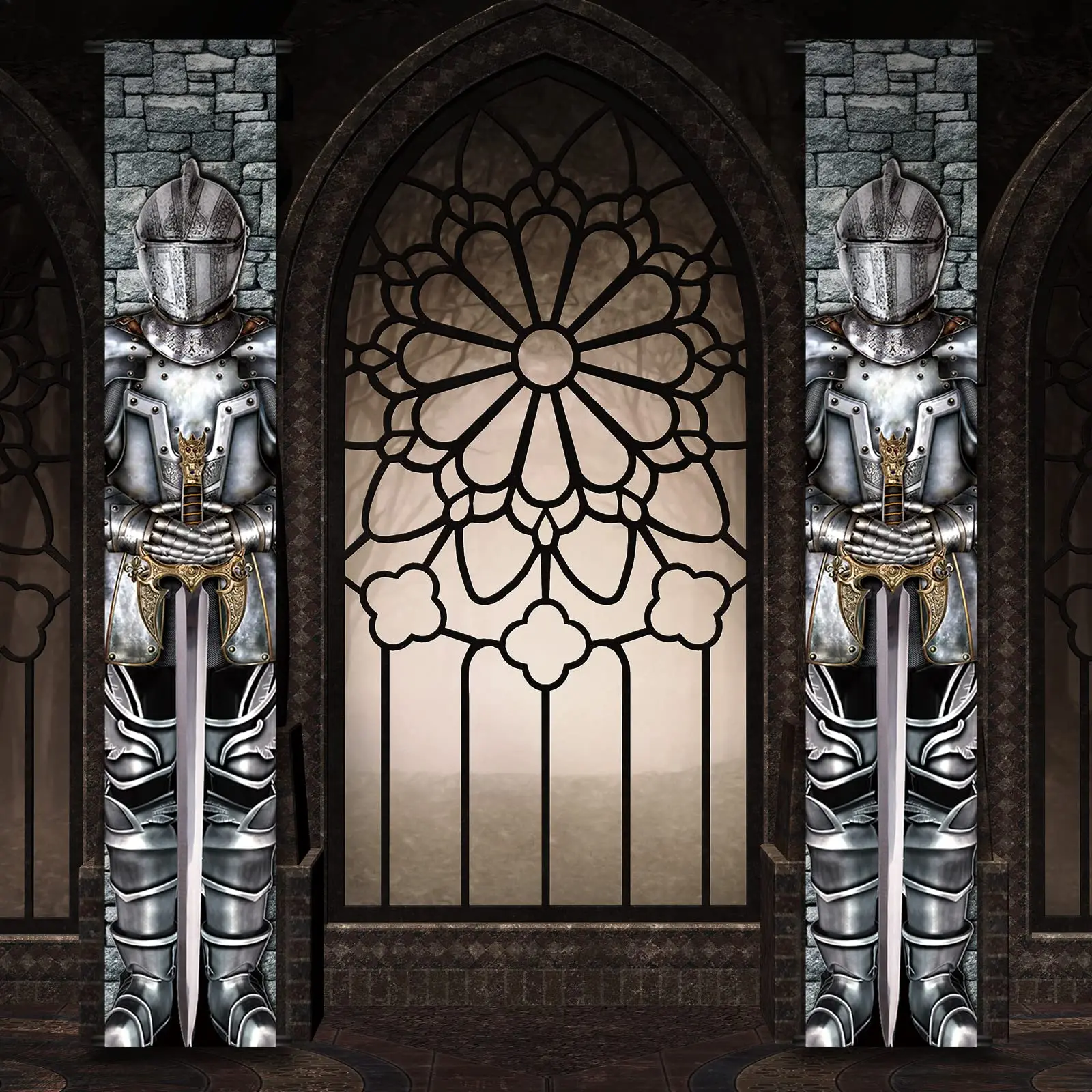 

Рыцарский баннер для двери