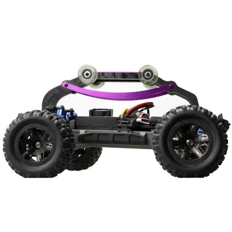 MJX H16 16207 16208 16209 16210 Нейлоновый алюминиевый сплав Roll Cage Wheelie Bar для 1/16 RC Car Upgrade Parts